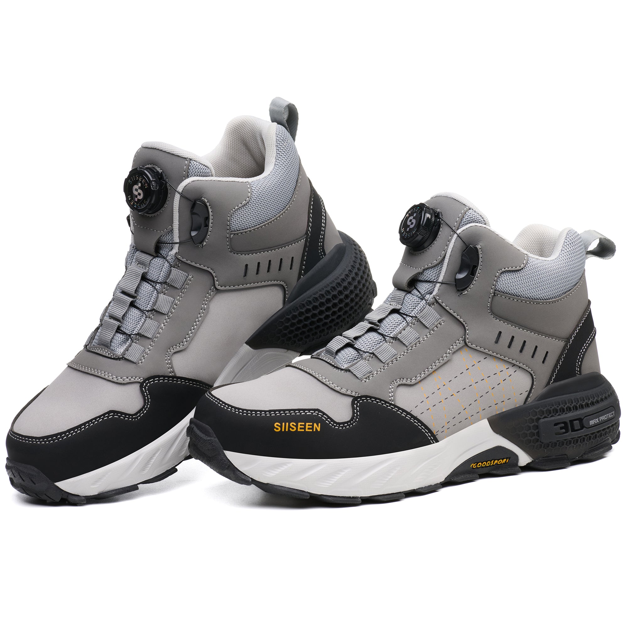 S3 Ultraleichte, stoßfeste, durchtrittsichere und wasserdichte Sicherheitsschuhe zum Schutz des Knöchels-50