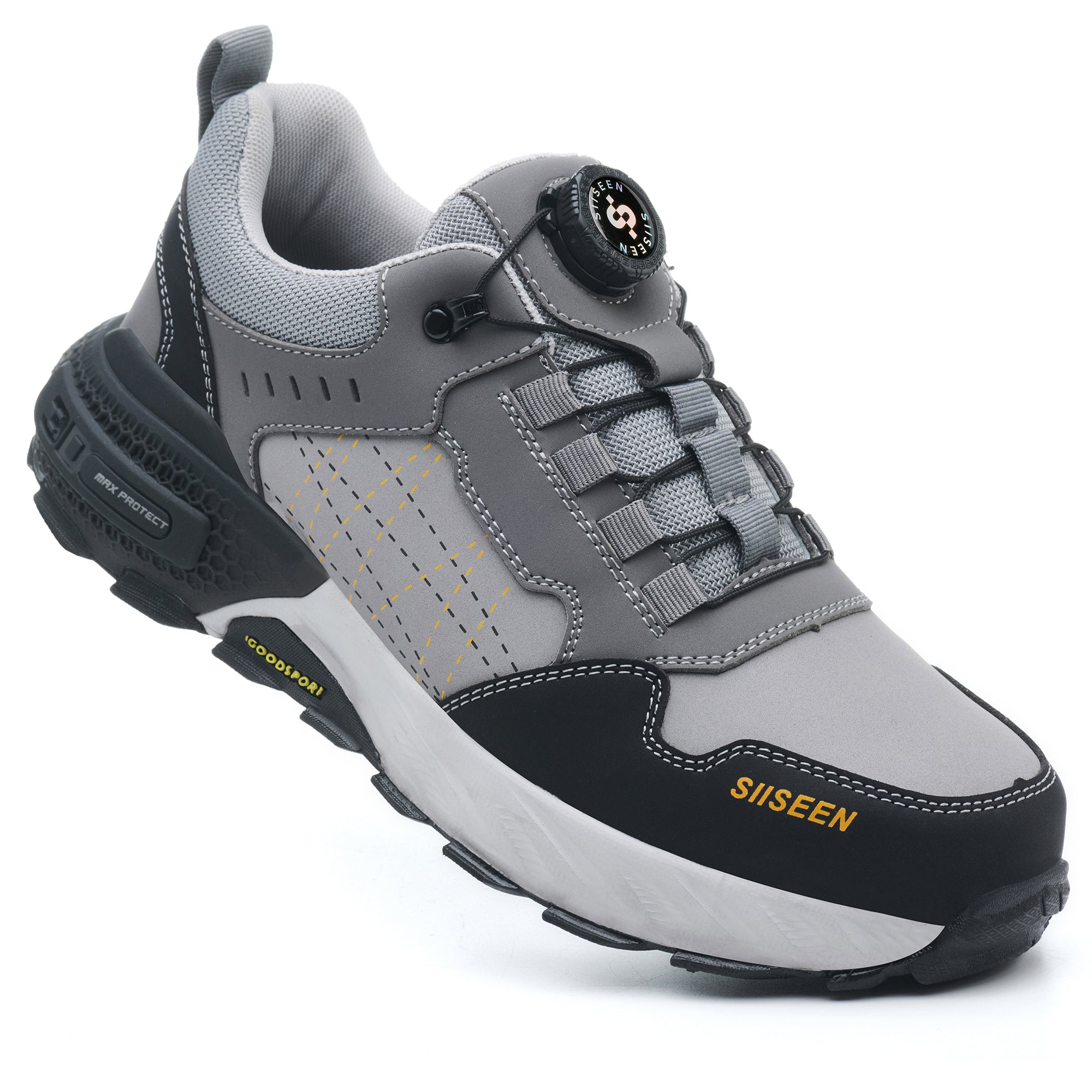 S3 Ultraleichte, stoßfeste, durchtrittsichere und wasserdichte Sicherheitsschuhe zum Schutz des Knöchels-50