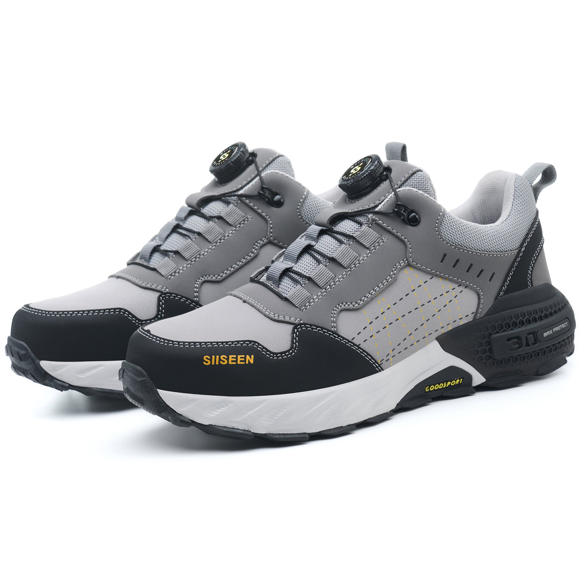 S3 Ultraleichte, stoßfeste, durchtrittsichere und wasserdichte Sicherheitsschuhe zum Schutz des Knöchels-50