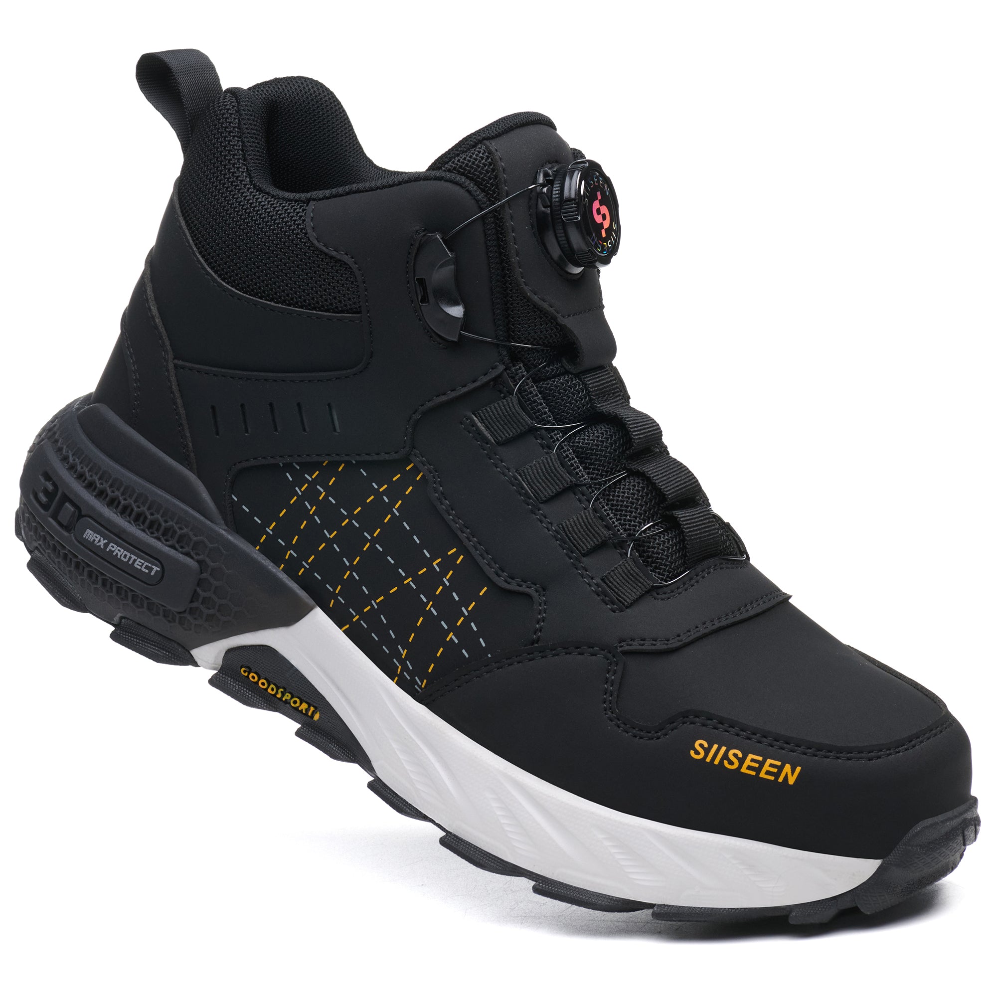S3 Ultraleichte, stoßfeste, durchtrittsichere und wasserdichte Sicherheitsschuhe zum Schutz des Knöchels-50