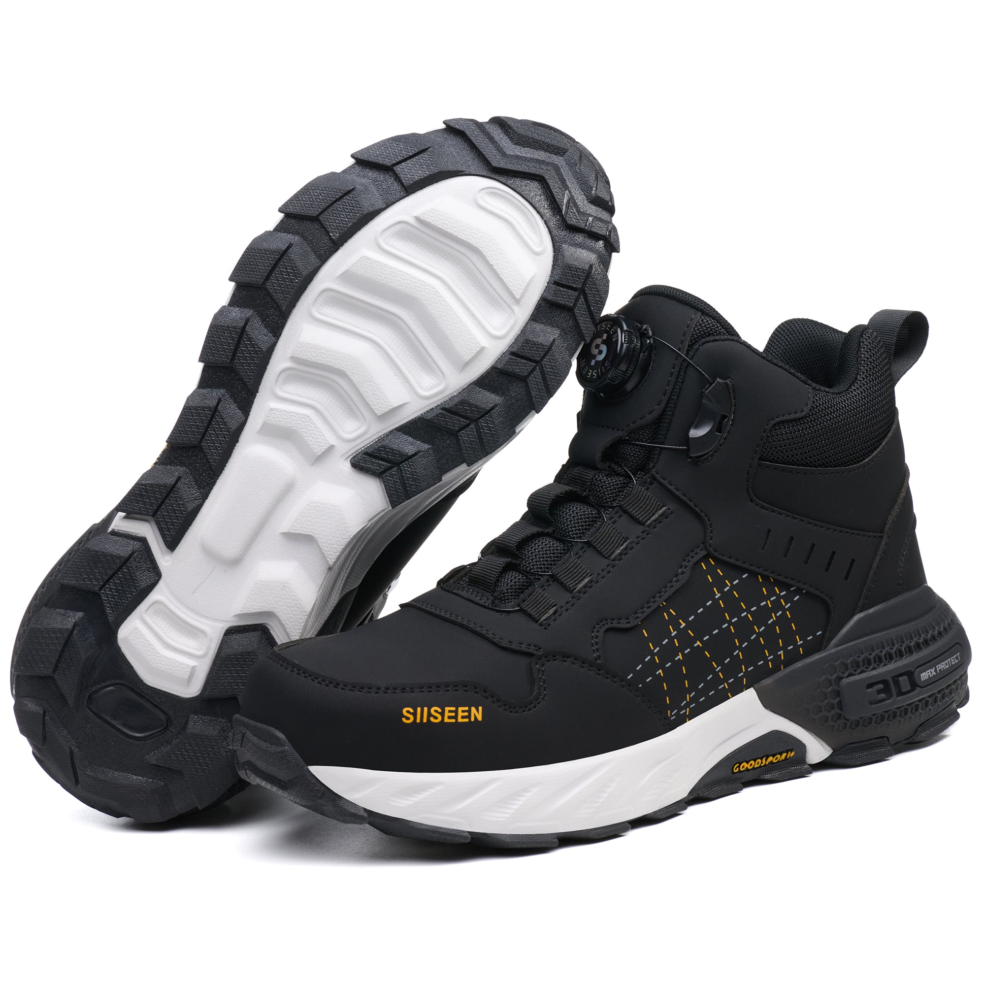 S3 Ultraleichte, stoßfeste, durchtrittsichere und wasserdichte Sicherheitsschuhe zum Schutz des Knöchels-50