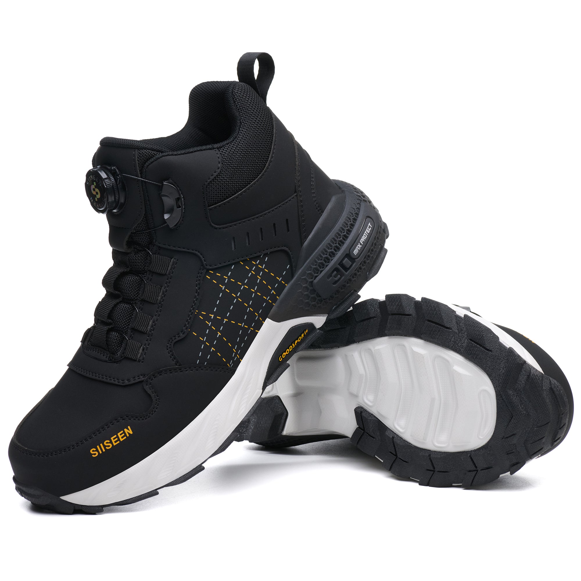 S3 Ultraleichte, stoßfeste, durchtrittsichere und wasserdichte Sicherheitsschuhe zum Schutz des Knöchels-50