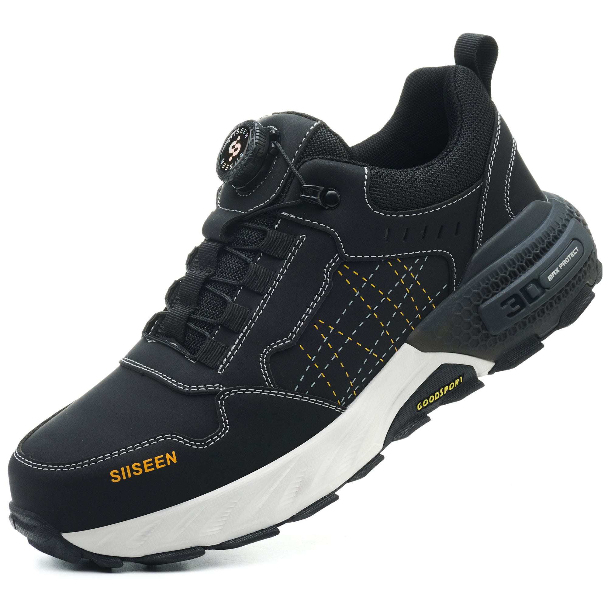 S3 Ultraleichte, stoßfeste, durchtrittsichere und wasserdichte Sicherheitsschuhe zum Schutz des Knöchels-50