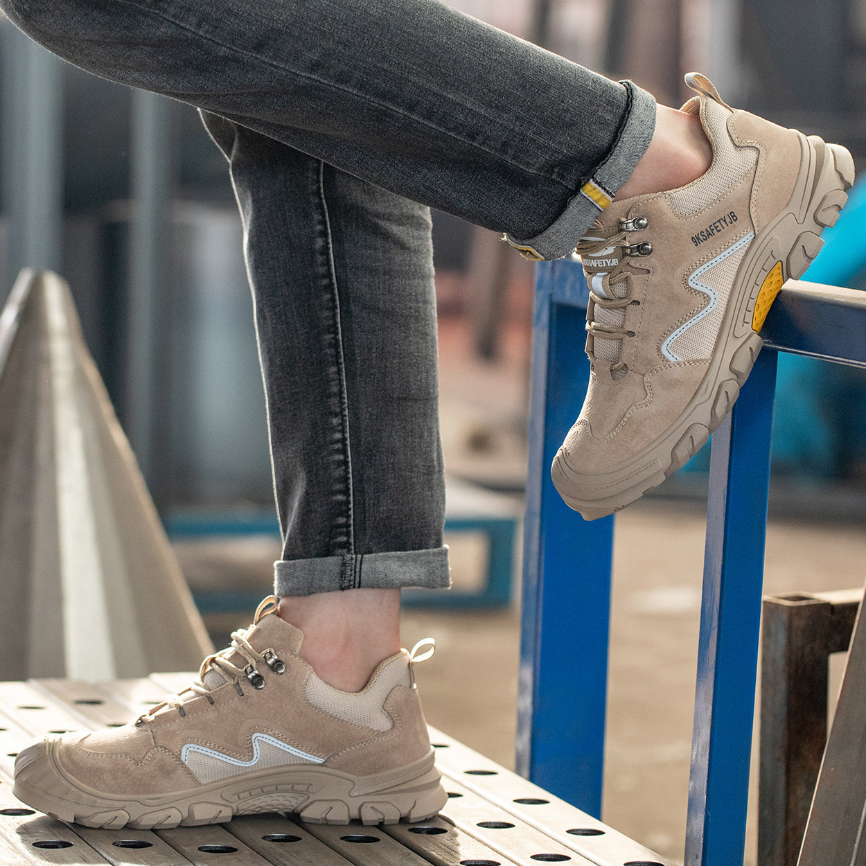 TS232 Sicherheitsschuhe S1P Herren leichte metallfrei atmungsaktive Ar - Tricetops SafetyFootwear Store TS232 Sicherheitsschuhe S1P Herren leichte metallfrei atmungsaktive Ar - Tricetops SafetyFootwear Store
