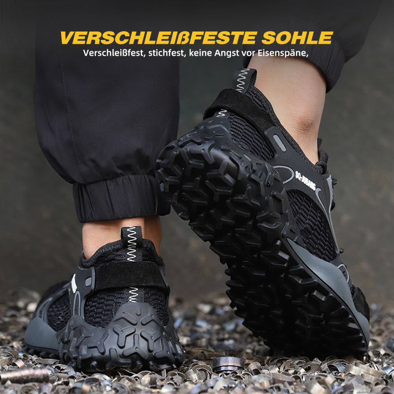 Fanmalls Bequeme  und  Leichte rutschfeste Arbeitsschutzschuhe