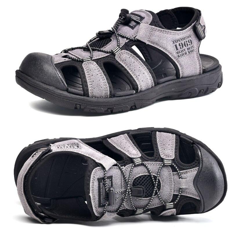 Sandalen Wildleder Casual Schuhe Outdoor