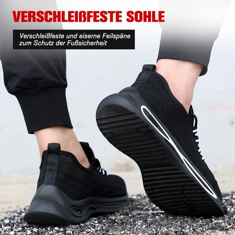 Fanmalls S3 Leichte und bequeme rutschfeste, verschleißfeste Arbeitsschutzschuhe