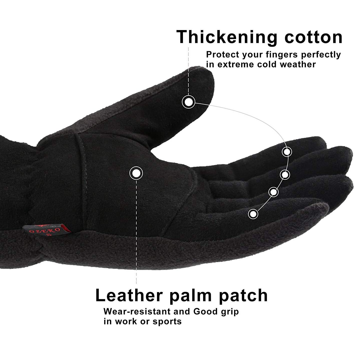 Thermo Winter Skihandschuhe Motorradhandschuhe