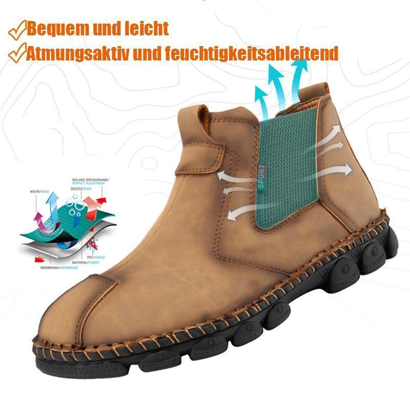 Neue handgefertigte High-Top-Retro-Martin-Stiefel